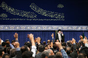 مراسم بزرگداشت شهید رئیسی و شهدای خدمت با حضور رهبر انقلاب