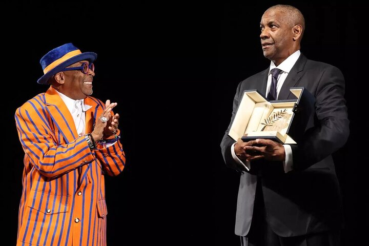 دنزل واشنگتن با نخل طلای افتخاری غافلگیر شد