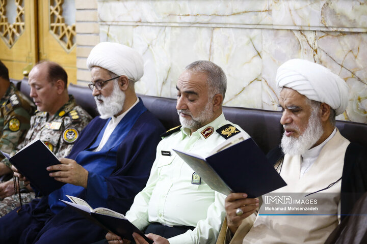 مراسم گرامیداشت نخستین سالگرد شهادت شهید آیت‌الله سیدابراهیم رئیسی و شهدای خدمت در قم
