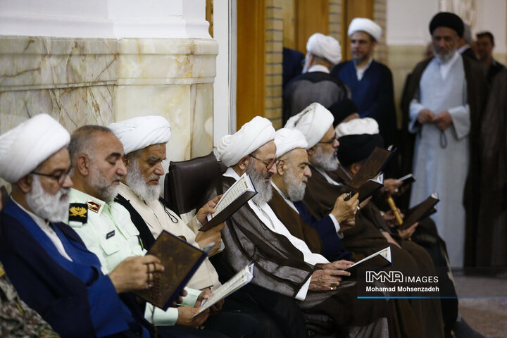 مراسم گرامیداشت نخستین سالگرد شهادت شهید آیت‌الله سیدابراهیم رئیسی و شهدای خدمت در قم
