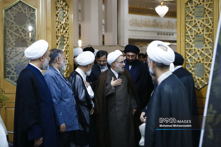 مراسم گرامیداشت نخستین سالگرد شهادت شهید آیت‌الله سیدابراهیم رئیسی و شهدای خدمت در قم