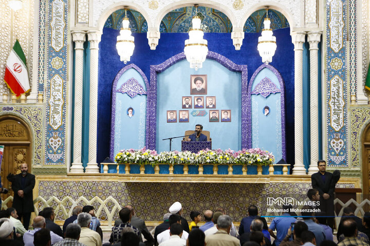 مراسم گرامیداشت نخستین سالگرد شهادت شهید آیت‌الله سیدابراهیم رئیسی و شهدای خدمت در قم