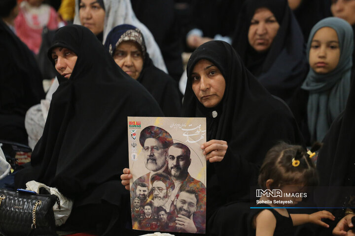 مراسم اولین سالگرد شهادت شهدای خدمت در شیراز