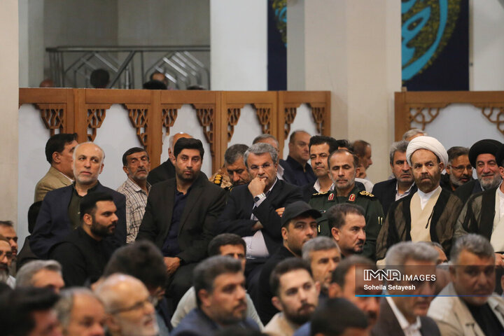 مراسم اولین سالگرد شهادت شهدای خدمت در شیراز