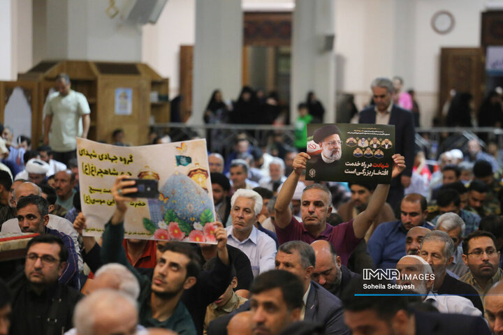 مراسم اولین سالگرد شهادت شهدای خدمت در شیراز