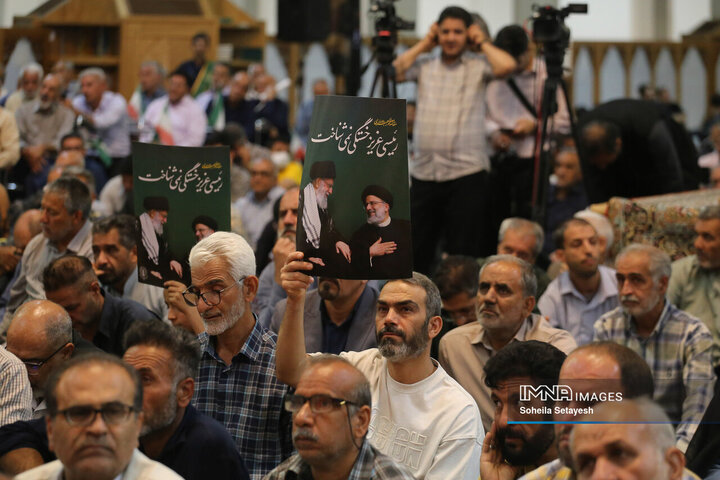 مراسم اولین سالگرد شهادت شهدای خدمت در شیراز