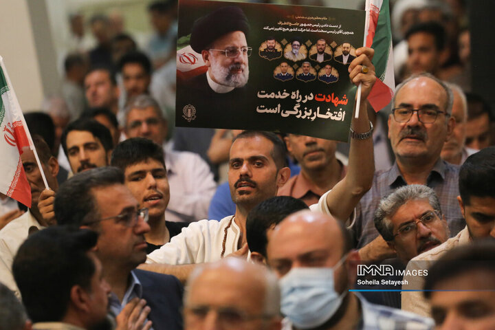 مراسم اولین سالگرد شهادت شهدای خدمت در شیراز