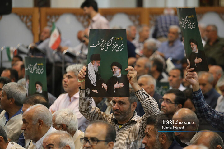 مراسم اولین سالگرد شهادت شهدای خدمت در شیراز