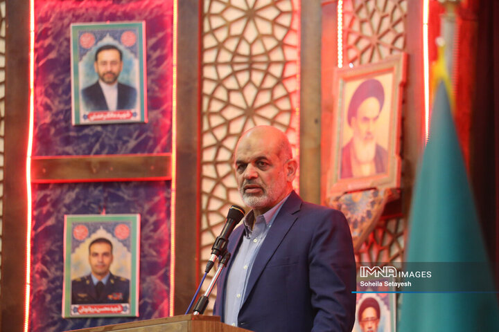 مراسم اولین سالگرد شهادت شهدای خدمت در شیراز