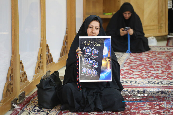 مراسم اولین سالگرد شهادت شهدای خدمت در شیراز