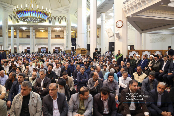 مراسم اولین سالگرد شهادت شهدای خدمت در شیراز