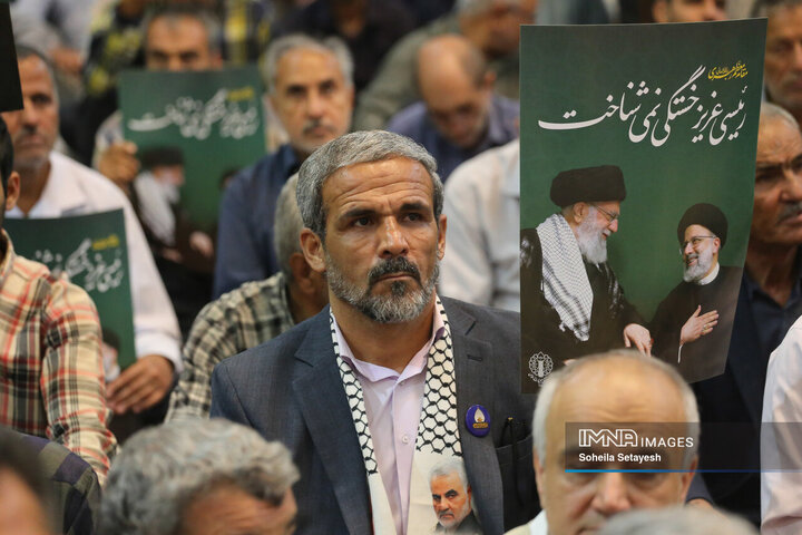 مراسم اولین سالگرد شهادت شهدای خدمت در شیراز