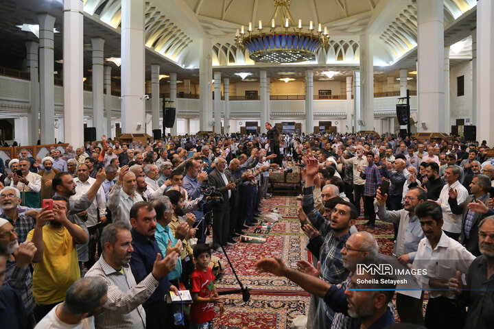 مراسم اولین سالگرد شهادت شهدای خدمت در شیراز