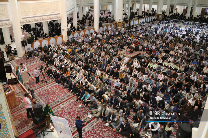 مراسم اولین سالگرد شهادت شهدای خدمت در شیراز