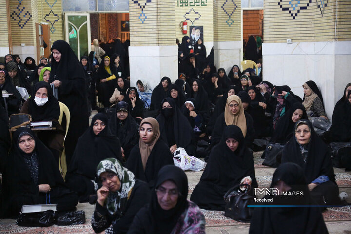 مراسم اولین سالگرد شهادت شهدای خدمت در منطقه 12 شهرداری اصفهان