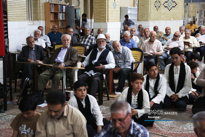 مراسم اولین سالگرد شهادت شهدای خدمت در منطقه 12 شهرداری اصفهان