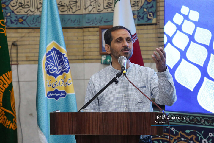 مراسم اولین سالگرد شهادت شهدای خدمت در منطقه 12 شهرداری اصفهان