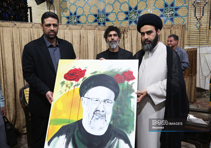 مراسم اولین سالگرد شهادت شهدای خدمت در منطقه 12 شهرداری اصفهان