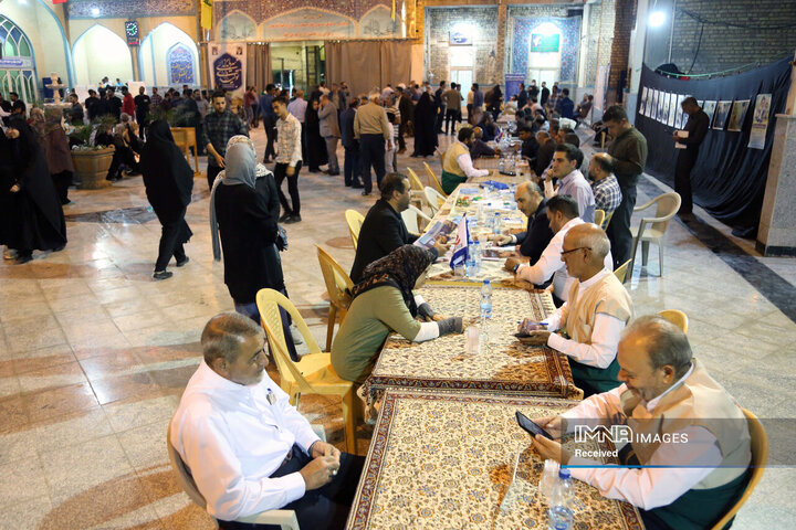 مراسم اولین سالگرد شهادت شهدای خدمت در منطقه 12 شهرداری اصفهان