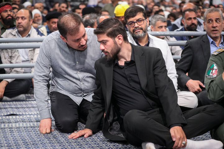 مراسم بزرگداشت شهید رئیسی و شهدای خدمت با حضور رهبر انقلاب