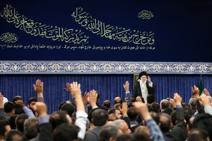 مراسم بزرگداشت شهید رئیسی و شهدای خدمت با حضور رهبر انقلاب