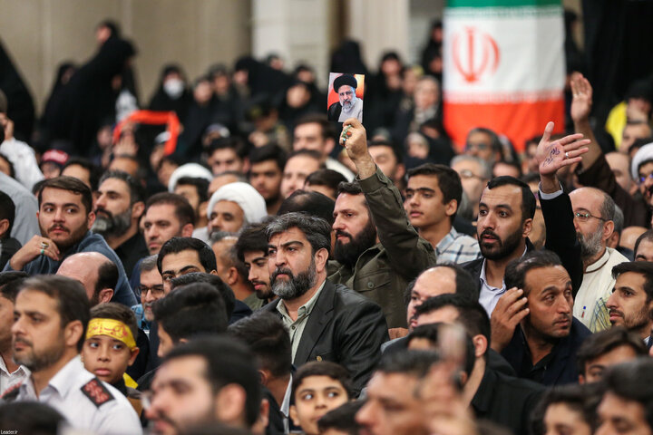 مراسم بزرگداشت شهید رئیسی و شهدای خدمت با حضور رهبر انقلاب