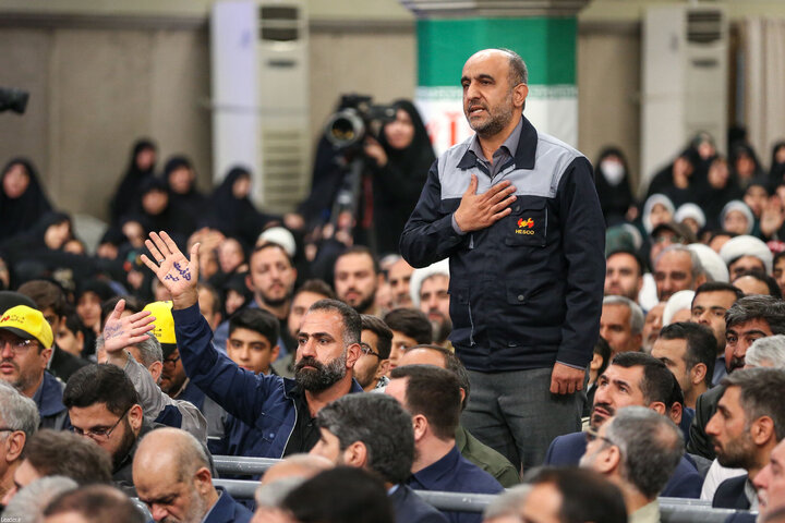 مراسم بزرگداشت شهید رئیسی و شهدای خدمت با حضور رهبر انقلاب