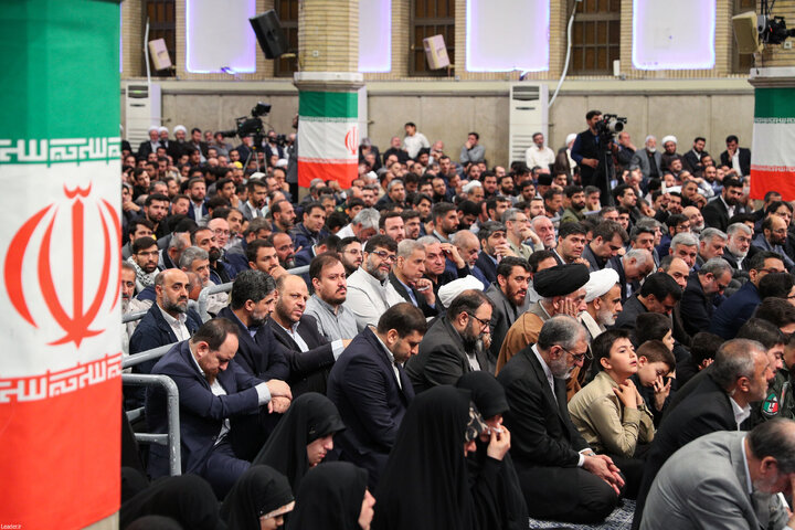 مراسم بزرگداشت شهید رئیسی و شهدای خدمت با حضور رهبر انقلاب