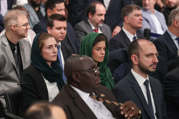 مراسم بزرگداشت شهید رئیسی و شهدای خدمت با حضور رهبر انقلاب