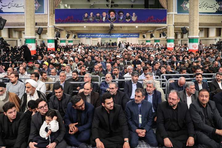 مراسم بزرگداشت شهید رئیسی و شهدای خدمت با حضور رهبر انقلاب