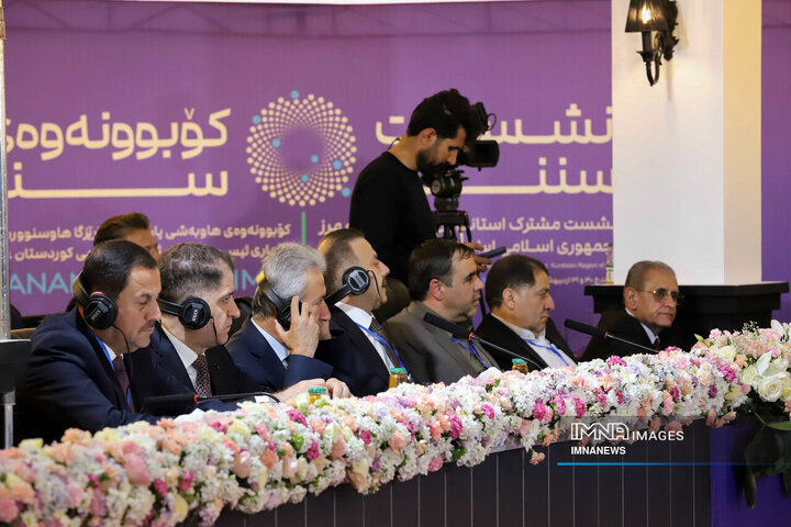 نشست مشترک استانداران هم‌مرز ایران با اقلیم کردستان عراق