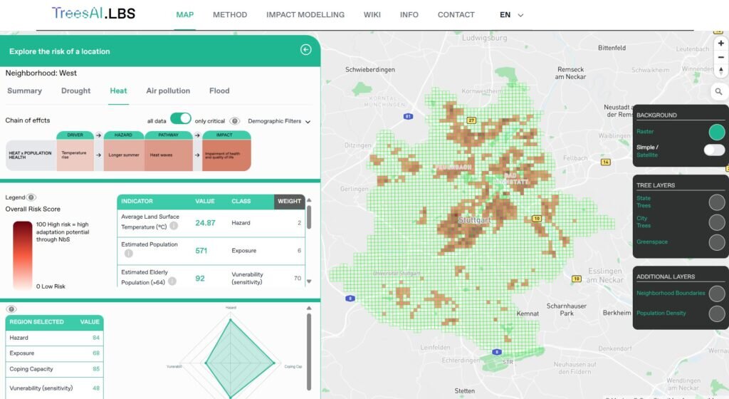 درختان بهعنوان زیرساخت؛ تضمین شهرهای خنک و مقاوم