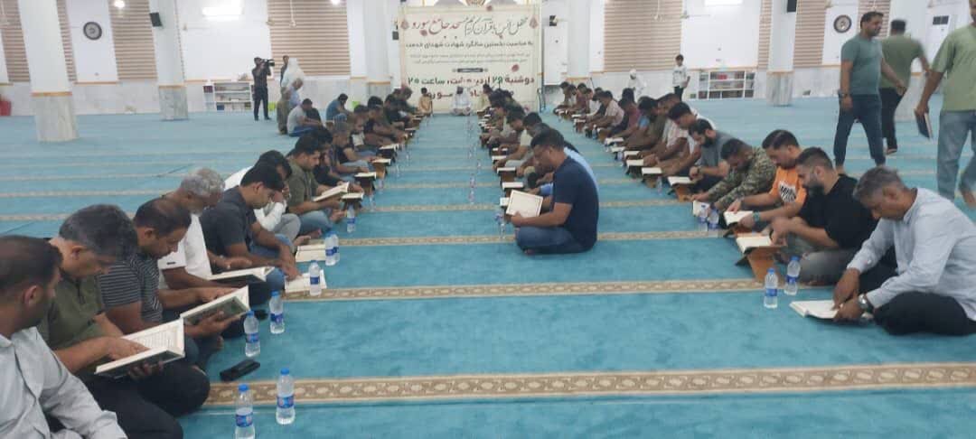 بازار در ضیافت نور؛ نغمهای برای مردان خدمت