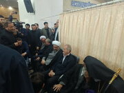 حضور رئیس جمهور در مراسم سالگرد شهدای خدمت در تبریز+ فیلم