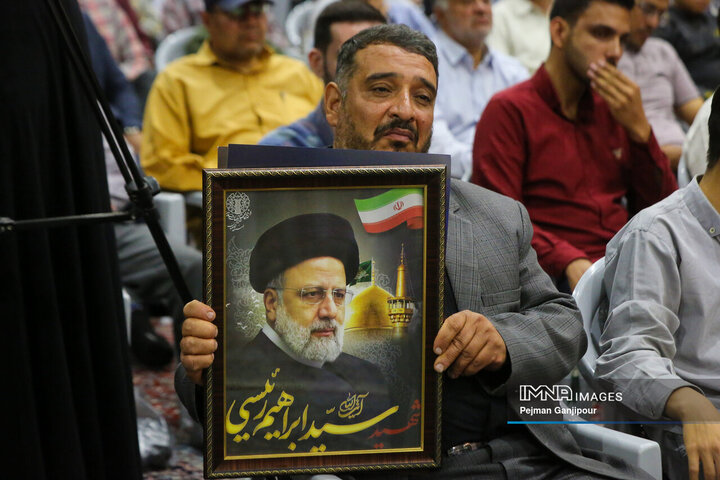 مراسم اولین سالگرد شهدای خدمت در اصفهان