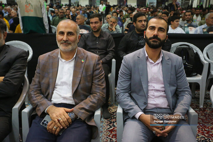 مراسم اولین سالگرد شهدای خدمت در اصفهان