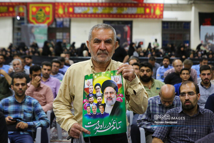 مراسم اولین سالگرد شهدای خدمت در اصفهان