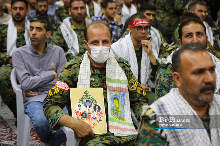مراسم اولین سالگرد شهدای خدمت در اصفهان