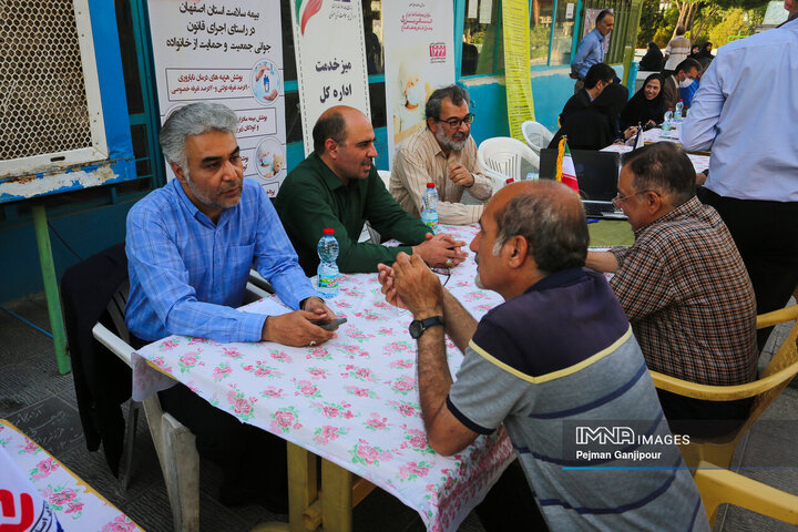 میز خدمت دستگاه‌های اجرایی اصفهان