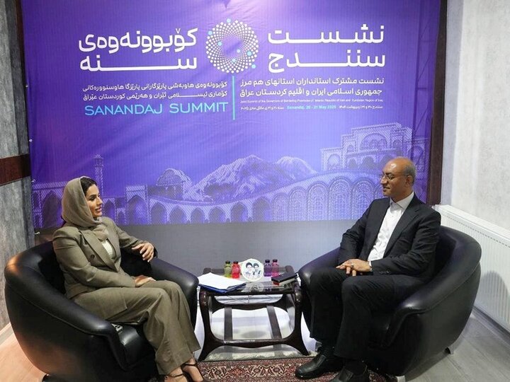 تفاهم‌نامه کرمانشاه و حلبچه را با جدیت دنبال می‌کنیم