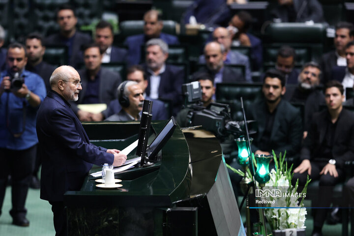 مراسم گرامیداشت شهدای خدمت در صحن مجلس شورای اسلامی