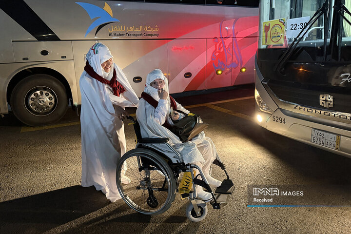 بستن احرام کاروان جانبازان عازم بیت‌الله‌الحرام