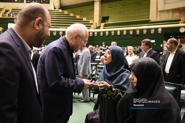 مراسم گرامیداشت شهدای خدمت در صحن مجلس شورای اسلامی