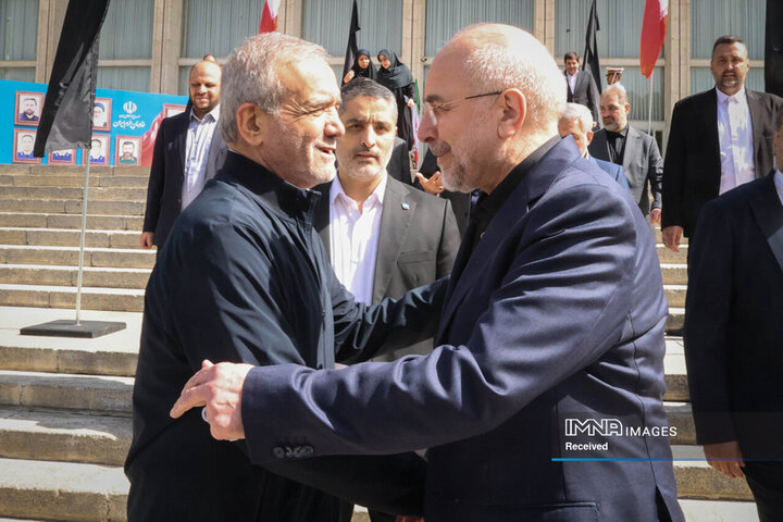 مراسم گرامیداشت شهدای خدمت در صحن مجلس شورای اسلامی