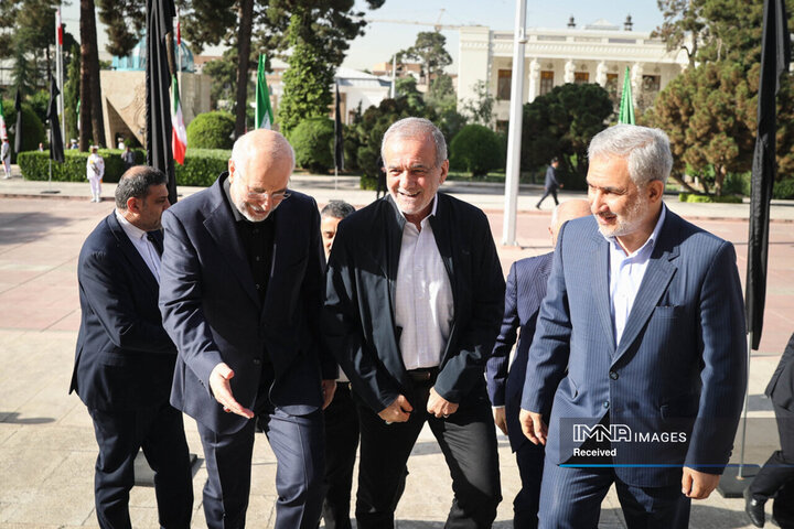 مراسم گرامیداشت شهدای خدمت در صحن مجلس شورای اسلامی