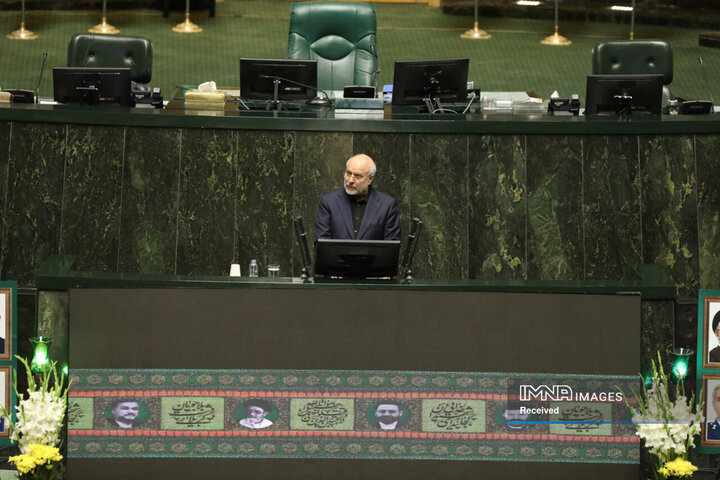 مراسم گرامیداشت شهدای خدمت در صحن مجلس شورای اسلامی