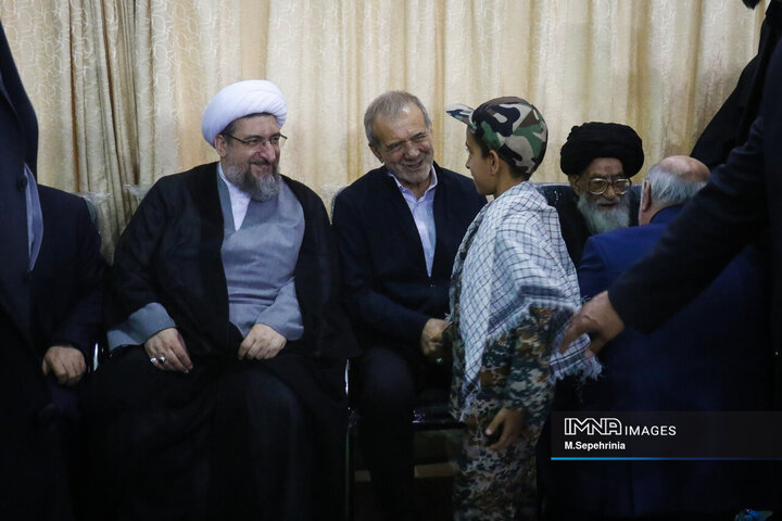 مراسم اولین سالگرد شهادت شهدای خدمت در تبریز