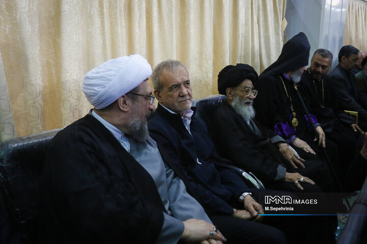 مراسم اولین سالگرد شهادت شهدای خدمت در تبریز