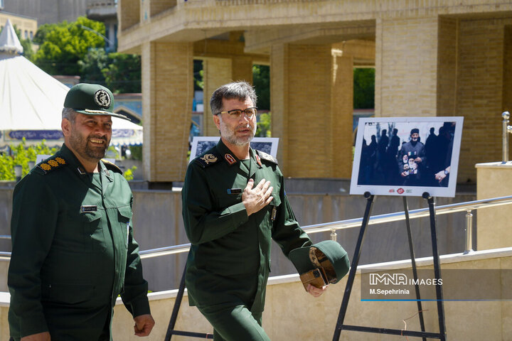 مراسم اولین سالگرد شهادت شهدای خدمت در تبریز