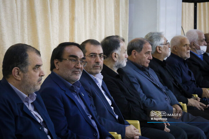 مراسم اولین سالگرد شهادت شهدای خدمت در تبریز